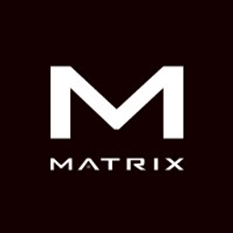 Matrix logo - tech saas brand identity design