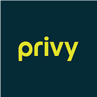 Privy logo - tech saas brand identity design