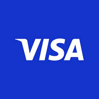 Visa logo - finance brand identity design