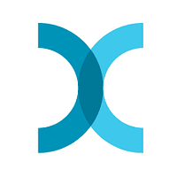 Xmatters logo - telecom brand identity design